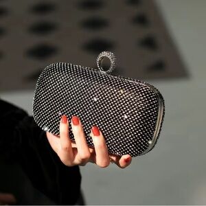 Black Evening Clutch